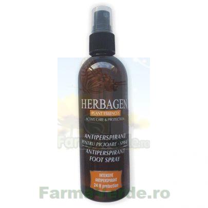 Antiperspirant pentru picioare Spray 150 ml Herbagen