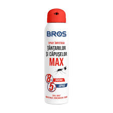 Spray impotriva tantarilor si capuselor, Bros Max, 90 ml