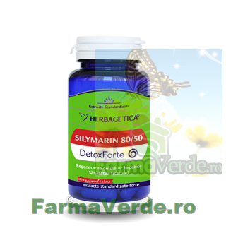 Silymarin 80/50 Detox Forte 60 capsule Herbagetica