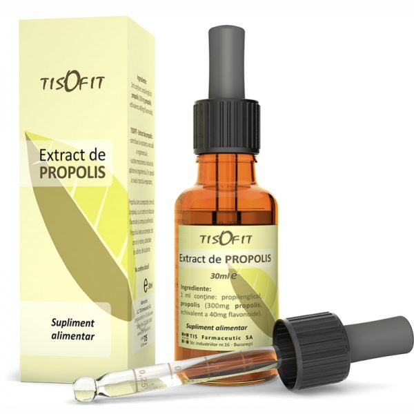 TISOFIT Extract de propolis 30ml Tis Farmaceutic