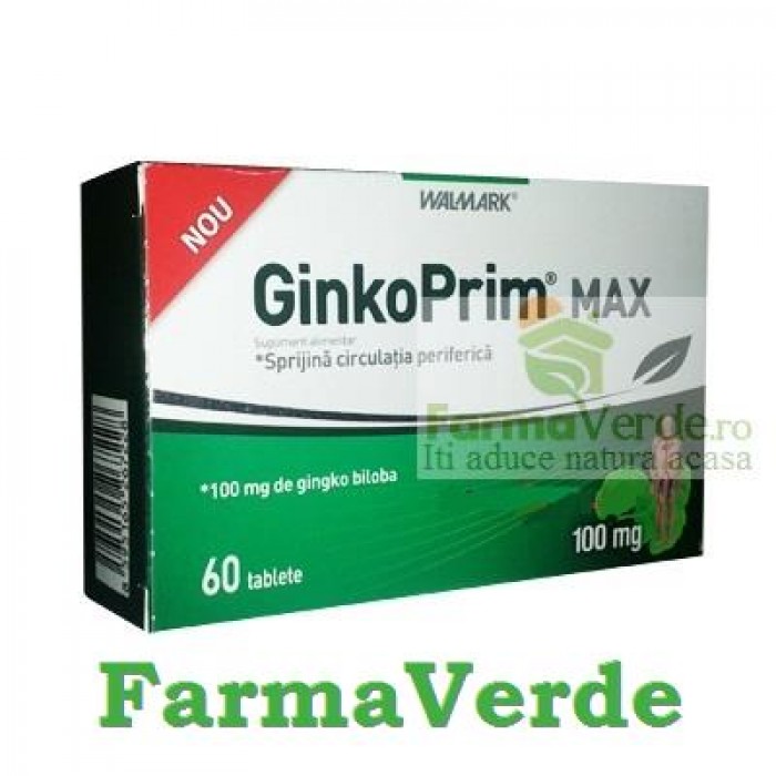 GinkoPrim Max 60 mg 60 tb Walmark