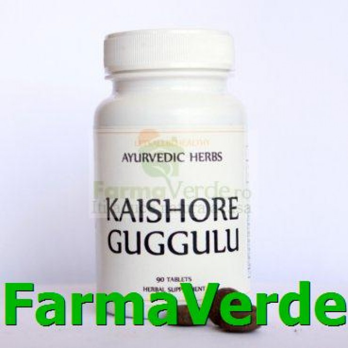 Kaishore Guggul Antiguta 500mg 60 capsule Herba Ayurvedica