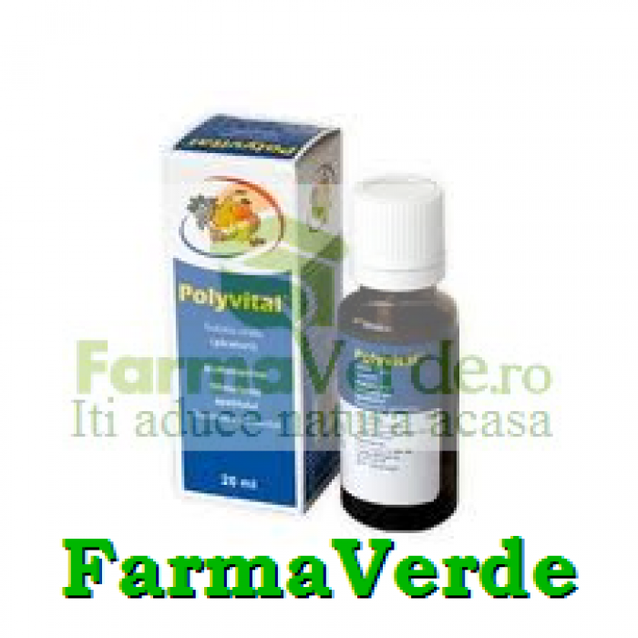 Polyvital Picaturi 20 ml Pharco