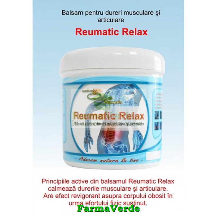 One Cosmetic Reumatic Relax Balsam Dureri Musculare 250ml Onedia