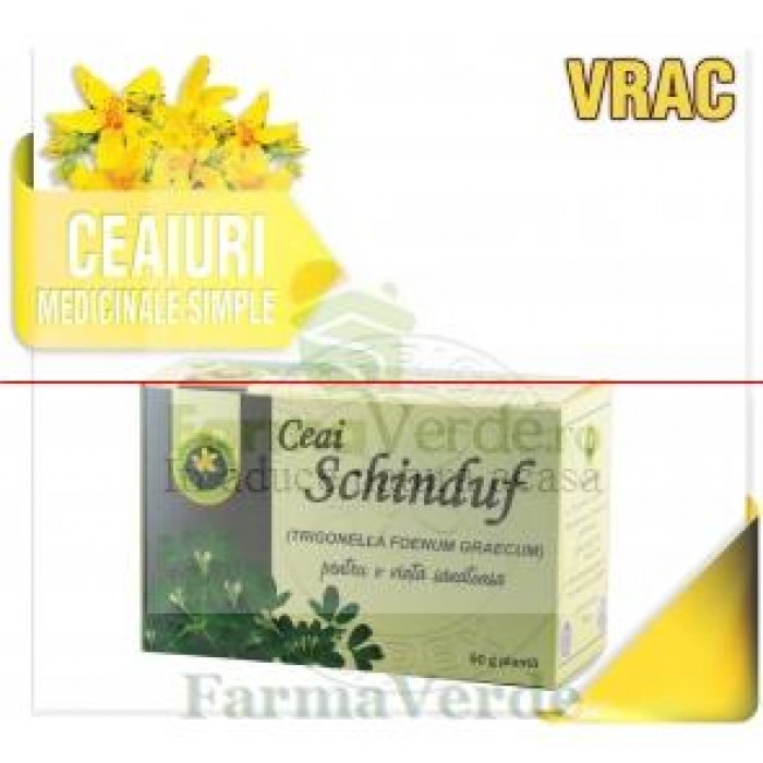 Ceai Schinduf-Trigonella Faenum-Graecum 50 gr Hypericum