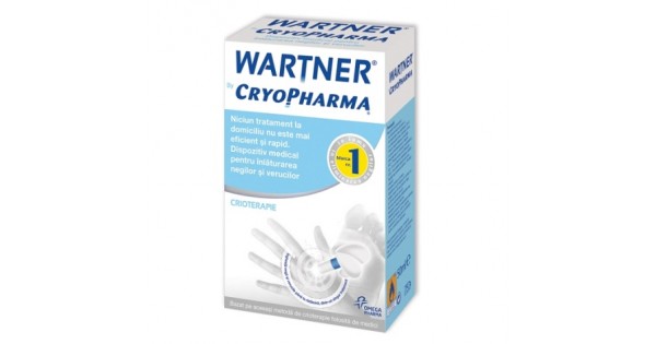 Pregătire pentru îndepărtarea verucilor, Cryopharma spray negi 50 ml