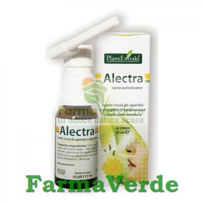 Alectra Spray cu Atomizor 20 ml PlantExtract