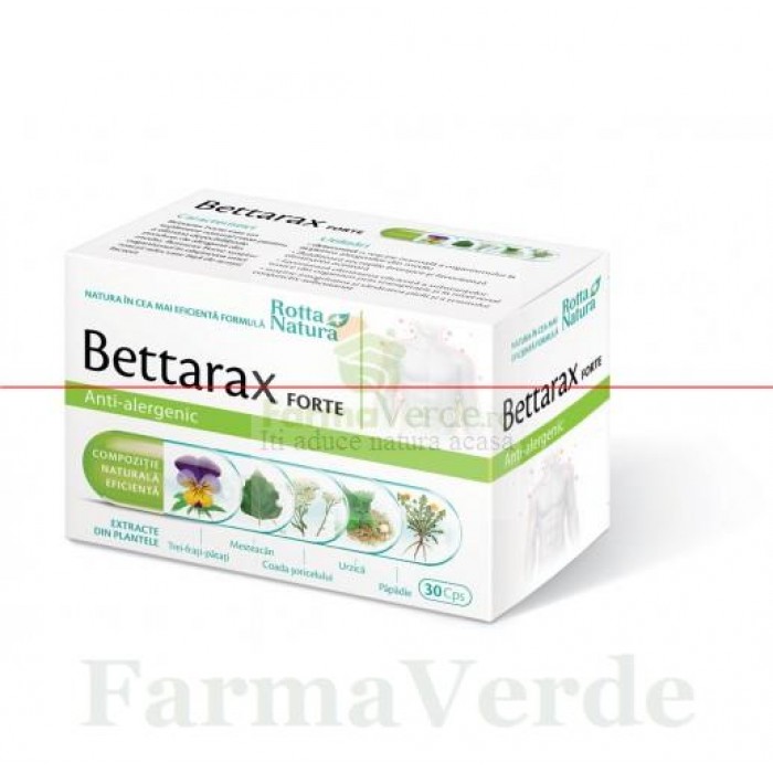 Bettarax Forte Antialergic 30 capsule Rotta Natura