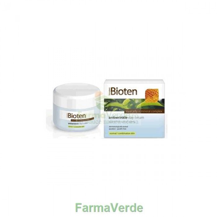 Bioten Crema antirid de zi pentru ten normal/mixt Elmiplant
