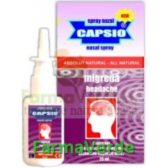 CAPSIO Spray Nazal Migrena 20 ml
