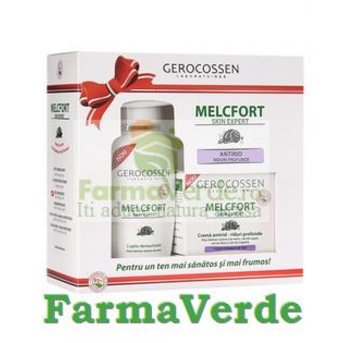 Caseta Cadou Melcfort Antirid - Riduri Profunde : Crema+Lapte