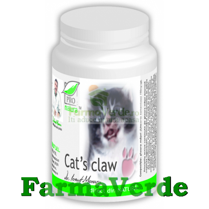 Cats Claw Gheara matei 200 capsule Medica ProNatura
