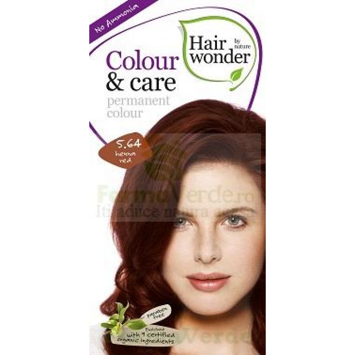 Colour & Care Henna Red 5.64 Vopsea Par 40 ml Hennaplus Sysmed