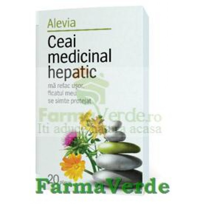 Ceai Medicinal Hepatic 20 dz Alevia