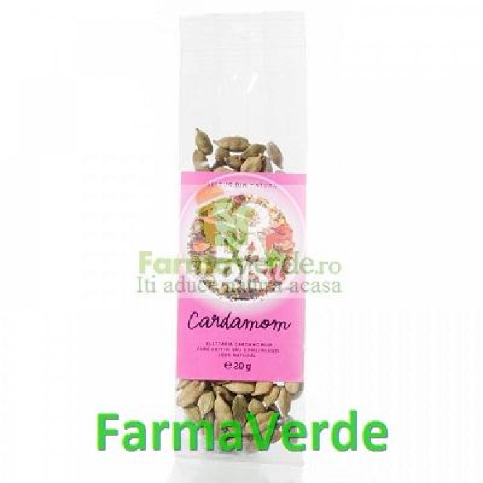 Condiment Cardamon Intreg Verde 20 gr Solaris Plant