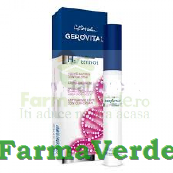 Crema antirid contur ochi 15 ml Farmec Gerovital H3 Classic