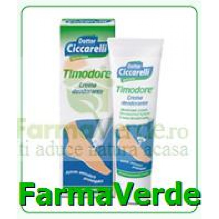 Crema Deodorant contra mirosului TIMODORE Dr Ciccarelli