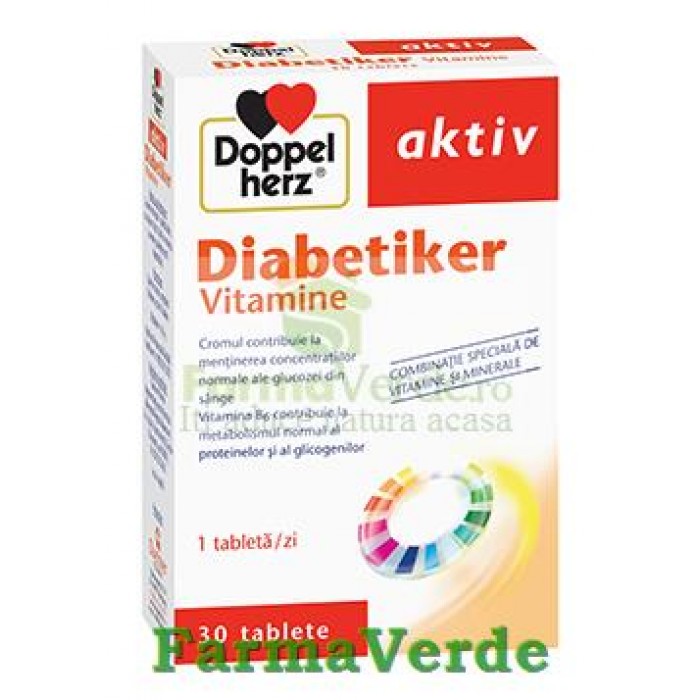 Doppelherz Aktiv Diabetiker Vitamine 30 tablete