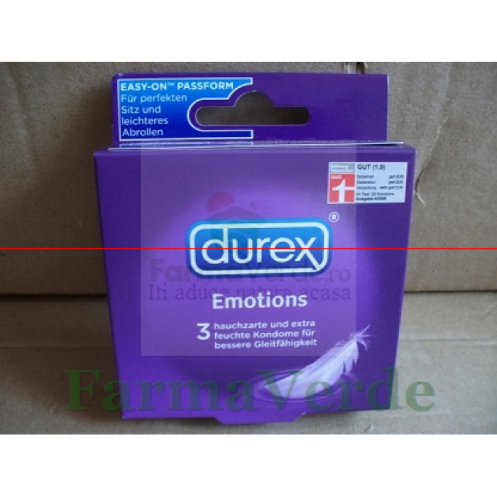 Durex Emotions Prezervative 3 bucati