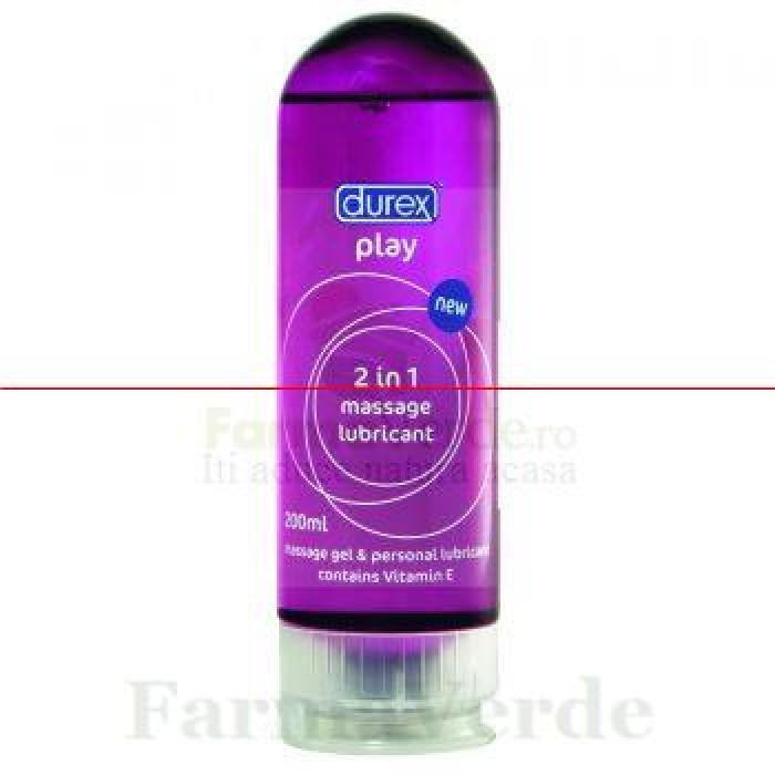 Durex Play Gel De Masaj Lubrifiant 2 in 1 Stimulating 200 ml