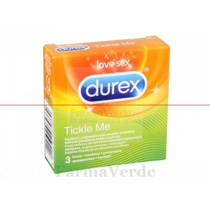 Durex Prezervative Tickle Me 3 bucati