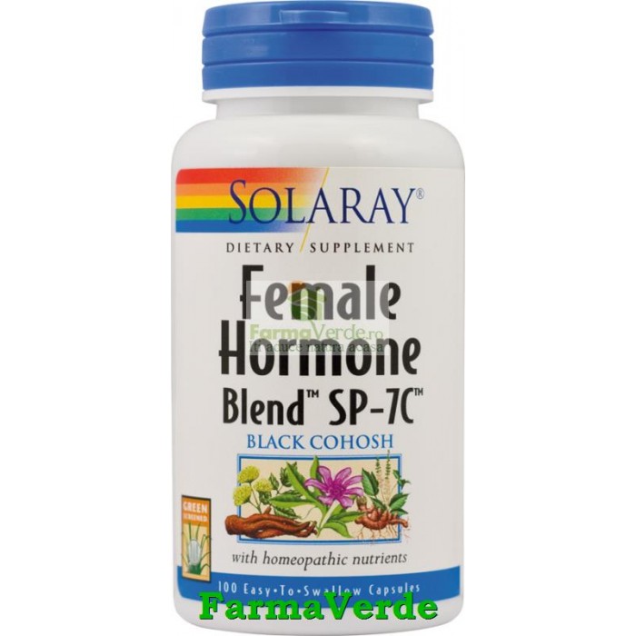 Female Hormone Blend 100 Cps Solaray-Secom