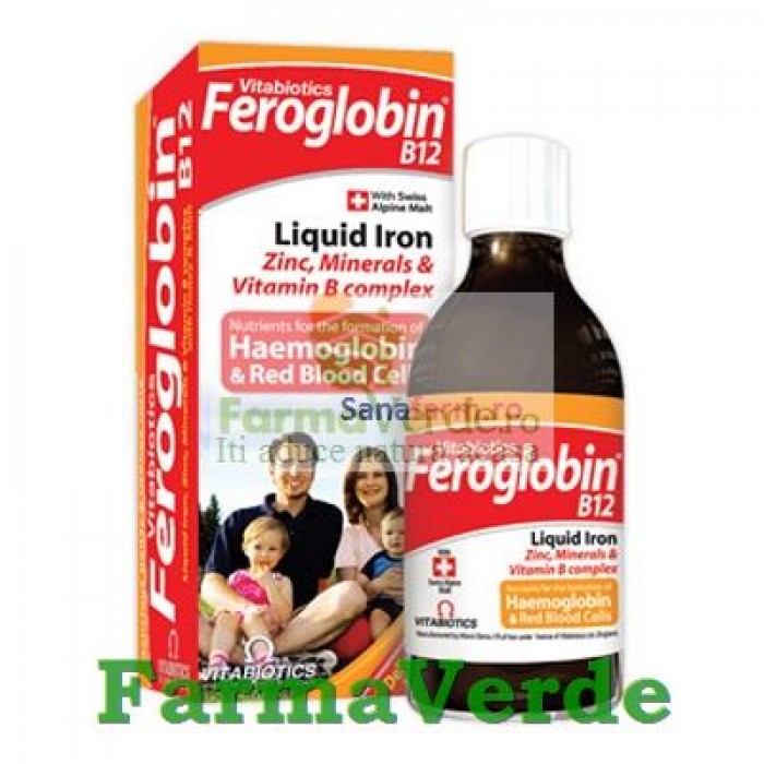 FEROGLOBIN Sirop 200 ml Vitabiotics