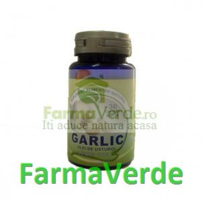Garlic (Ulei Usturoi) 30 Capsule Herbavit