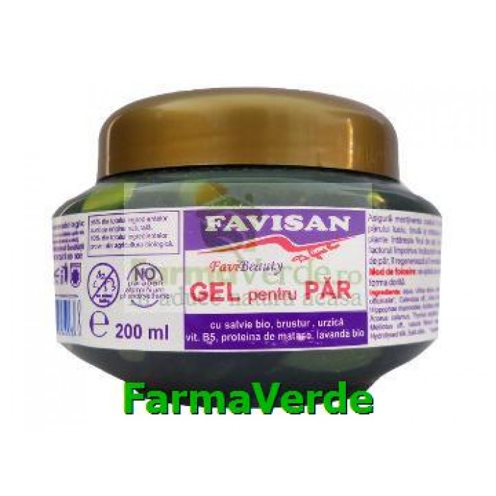 Favibeauty gel pentru par BIO 200ml Favisan