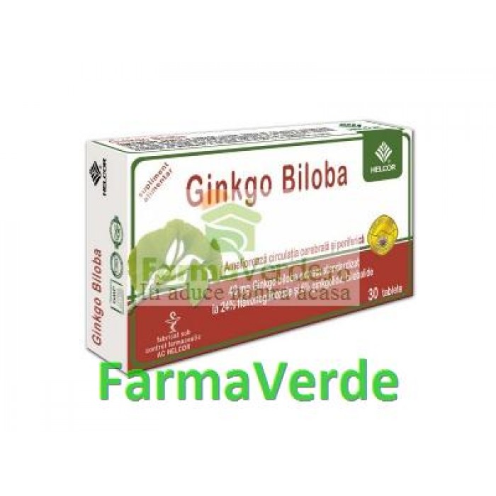 Ginkgo Biloba 40 mg 30 cpr ACHelcor Pharma