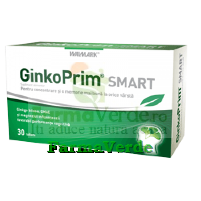 GinkoPrim Smart 60 mg 30 cpr Walmark