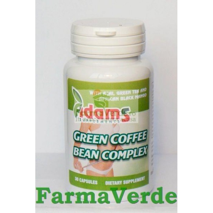 Green Coffee Bean Complex Cafea Verde si Slabesti 30cps Adams