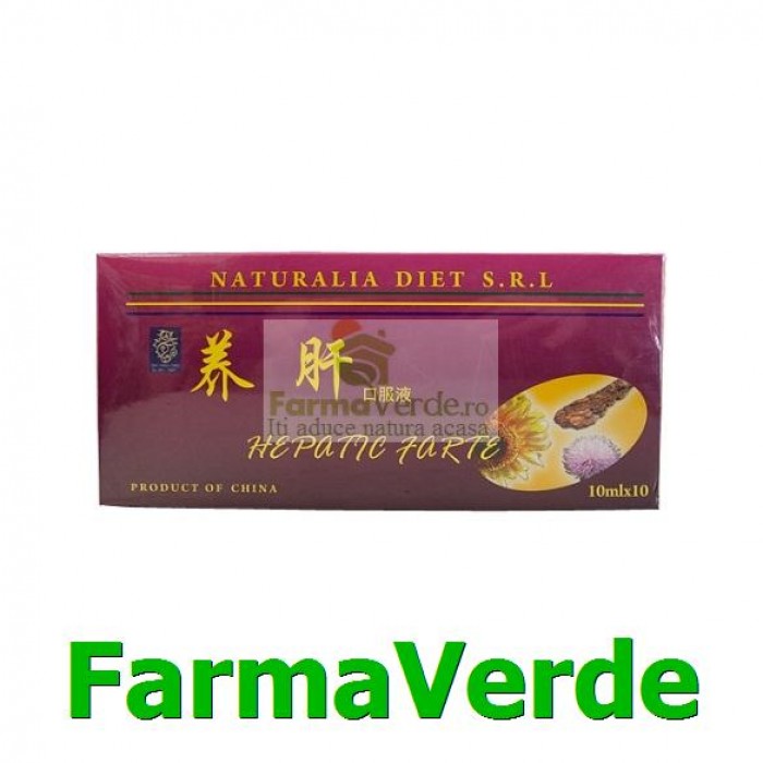 Hepatic Forte 10 Fiole Naturalia Diet