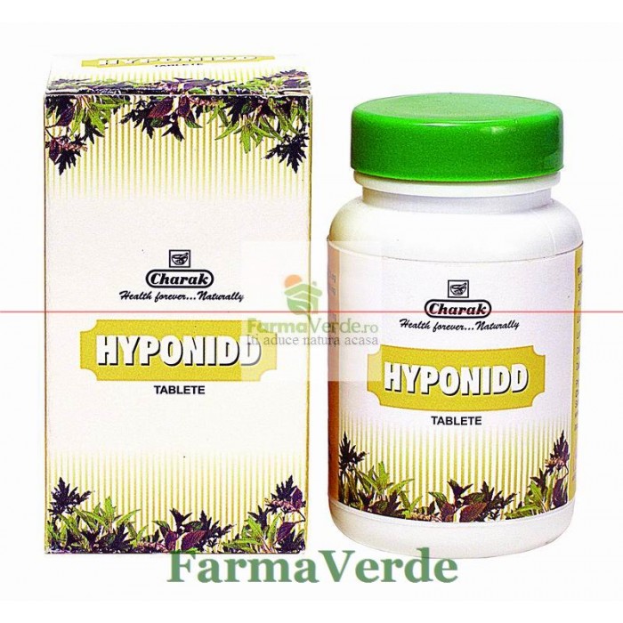 Hyponidd Diabet,Chist Ovarian 50 tablete Herba Ayurvedica