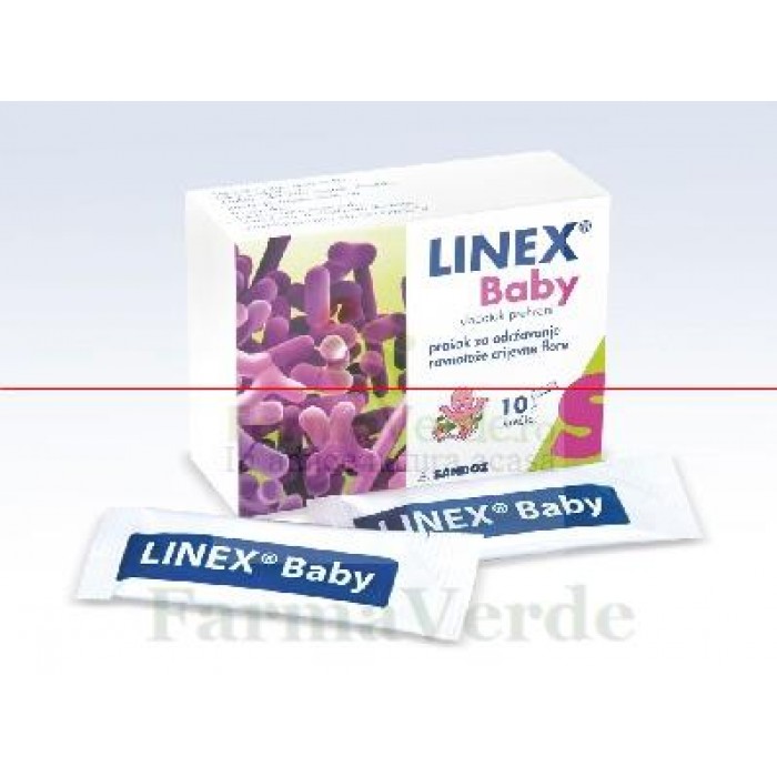 Linex baby plicuri 1,5 gr 10 plicuri Sandoz