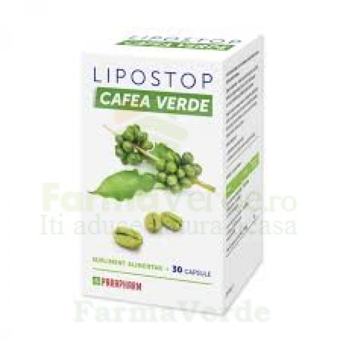 Lipostop Cafea Verde 30 capsule Quantum Pharm