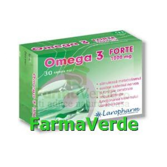 Omega 3 Forte 1000 mg 30 cps Laropharm