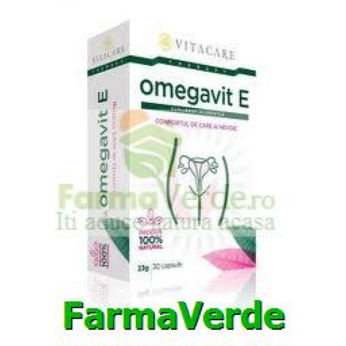 Omegavit E Vitamina E 30 capsule Vita Care