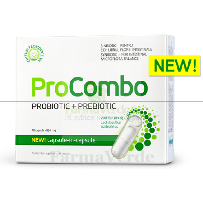 PreCombo Prebiotic+Probiotic 10 capsule Vitaslim