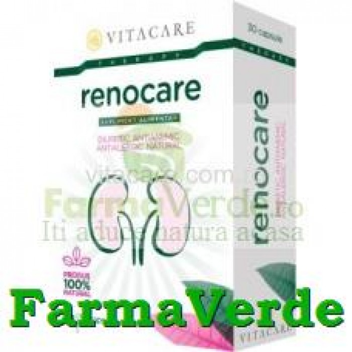 Renocare Extract Frunze Urzica 30 capsule VitaCare