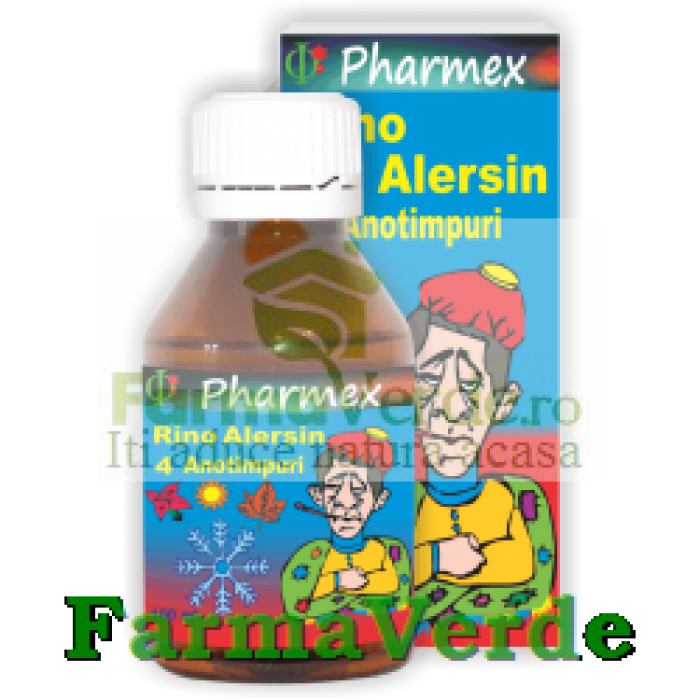 Sirop RINO ALERSIN Adulti 4 Anotimpuri 100 ml Pharmex