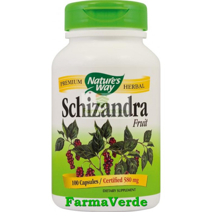 Schizandra Fruct 100 Capsule Nature's Way Secom