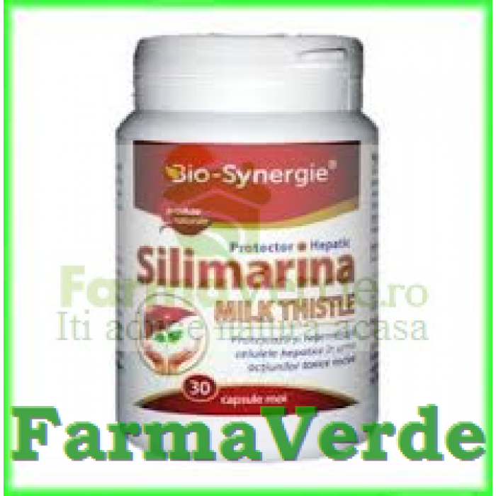 Silimarina Milk Thistle 30 capsule Bio Synergie
