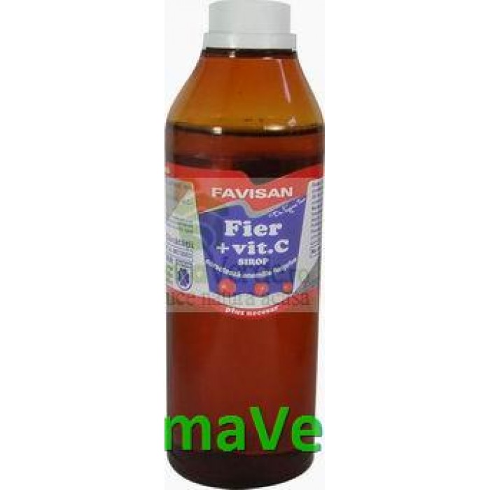 Sirop Fier + Vitamina C 250 ml Favisan
