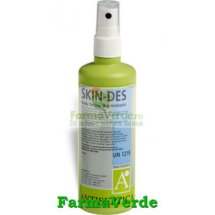 SkinDes Solutie Antiseptica 200 ml Antiseptica Chem Pharm