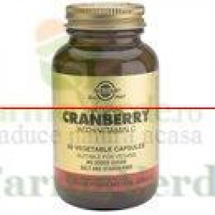 Solgar Merisor Cranberry Extract cu Vitamina C 60 capsule