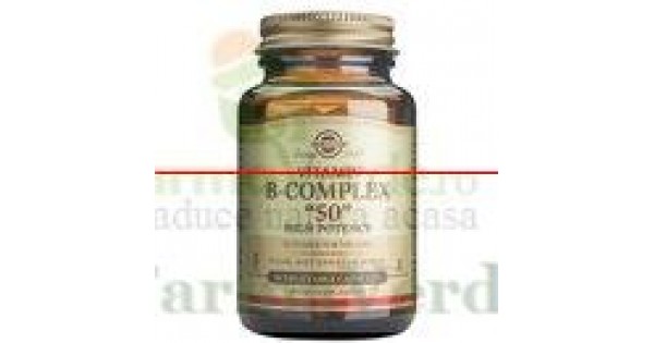 Solgar B 50 Complex De Vitamine 50 Capsule