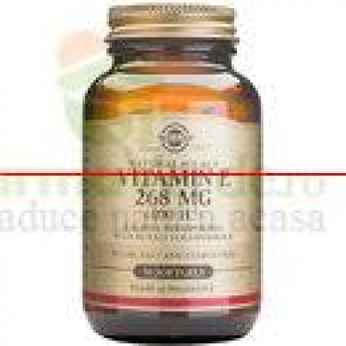 Solgar Vitamina E din surse naturale 671 mg 1000 UI 50 capsule