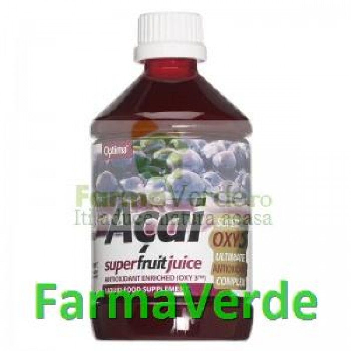 Suc Fructe Acai & Oxi3 500 ml Herbavit