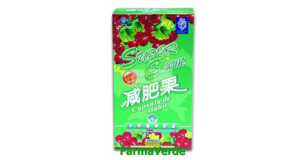 SuperSlim capsule de slăbit, 30 capsule, China : Farmacia Tei online
